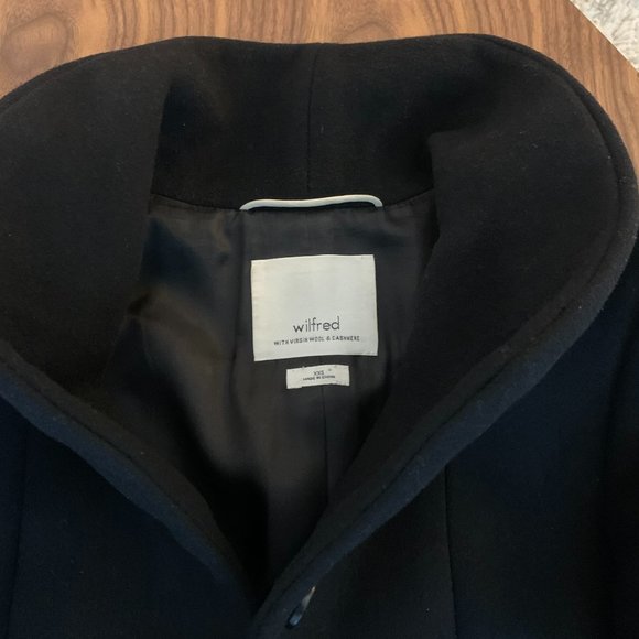 Wilfred Cocoon Wool Cashmere Coat - Picture 3 of 5